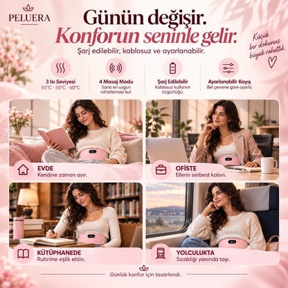 Peluera™ Şarjlı Konfor Kemeri