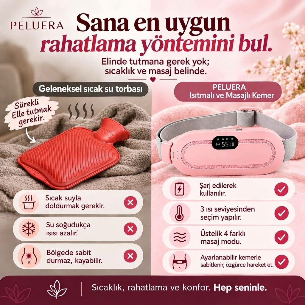 Peluera™ Şarjlı Konfor Kemeri